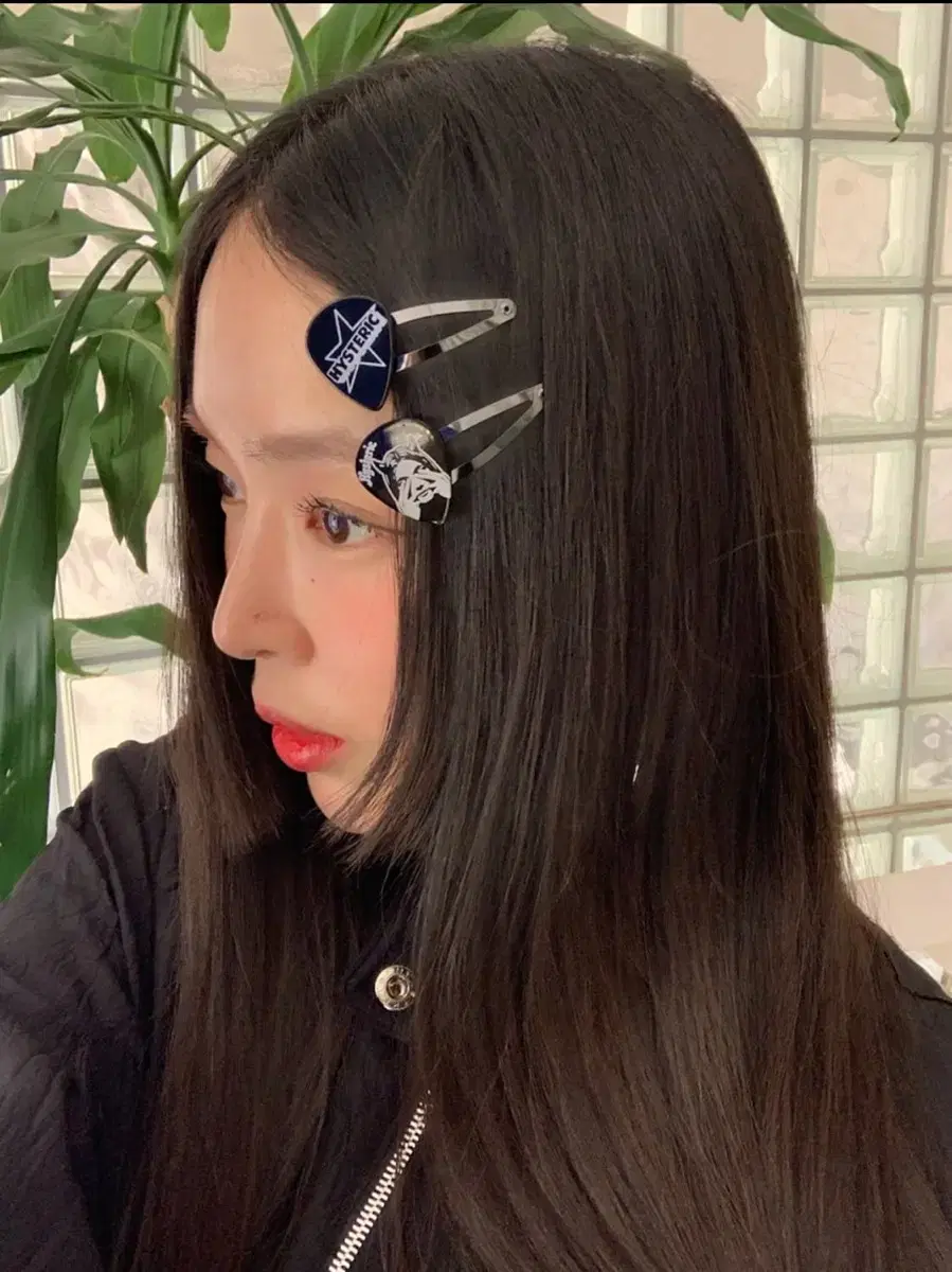 히스테릭 클래머 헤어 핀 hysteric glamour hair pins